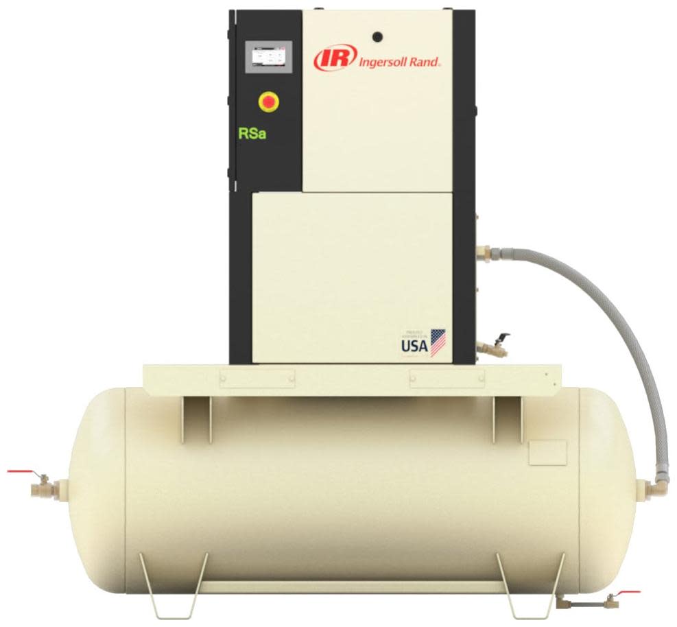 Photos - Air Compressor Ingersoll Rand 47823402001 20 HP 120 Gal 145 Max PSI Stationary Electric  Rotary  R-Series P (208 Volt 3 Phase)