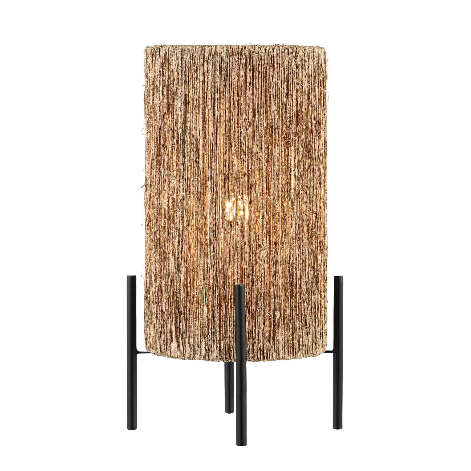 Photos - Desk Lamp KAI JONATHAN Y Lighting JYL4043  17" Tall LED Buffet Table Lamp Light Brown Lamps Table Lamps JYL4043A 