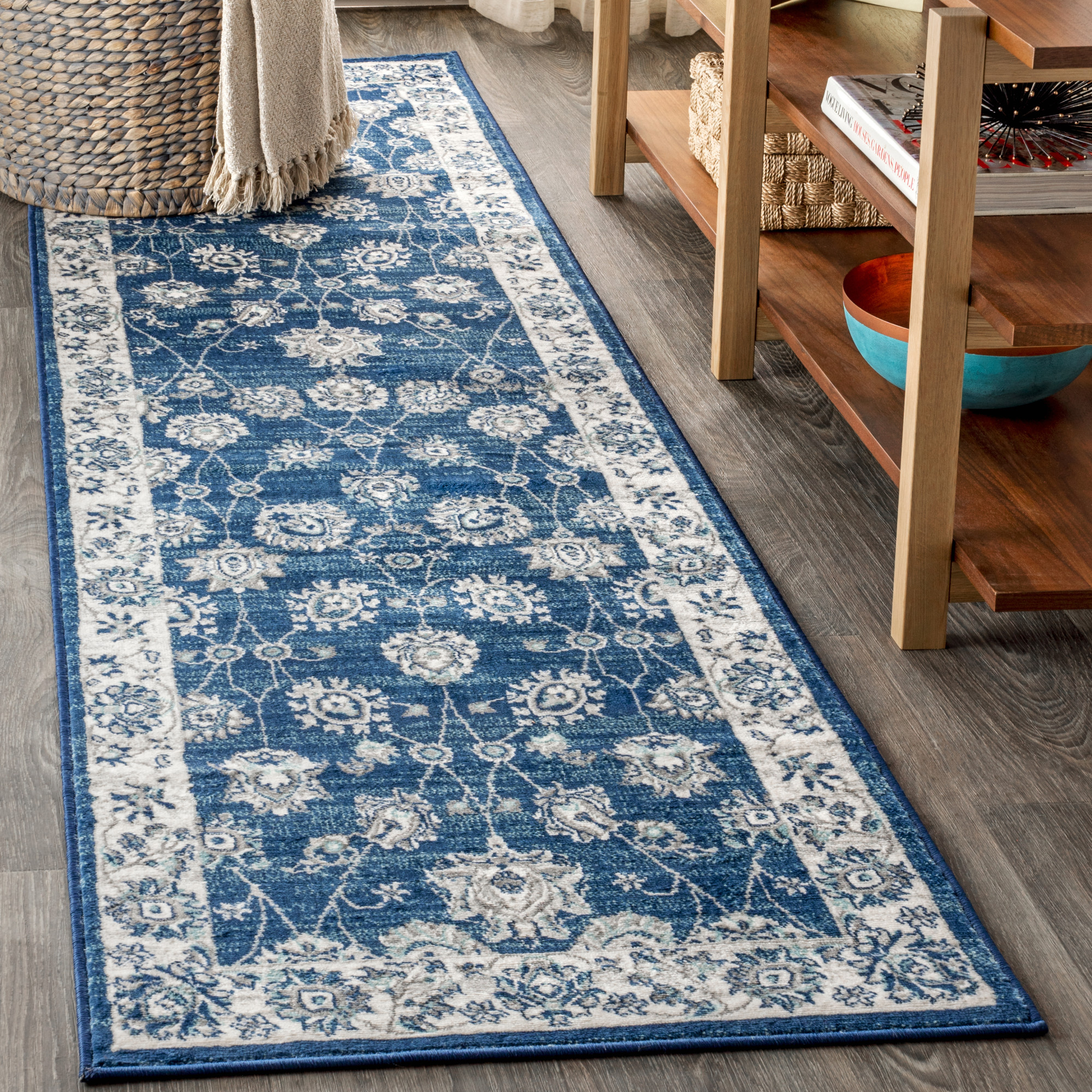 Photos - Area Rug Modern JONATHAN Y Lighting MDP101-28  Persian 2-1/4' x 8' Polypropylene Botanical Moroccan & Tribal Traditional and Vintage I 