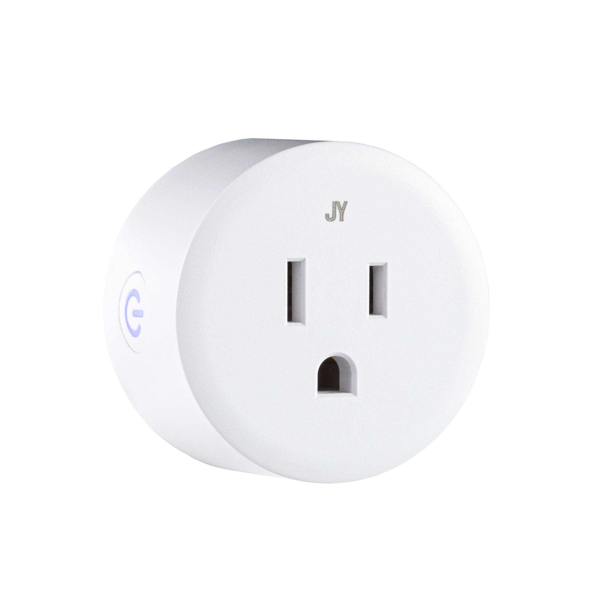 JONATHAN Y Lighting PLG1000B Smart Plug Remote App Control for Lights and Appliances White Electrical and Electronics Plug-In Controls Smart Plugs