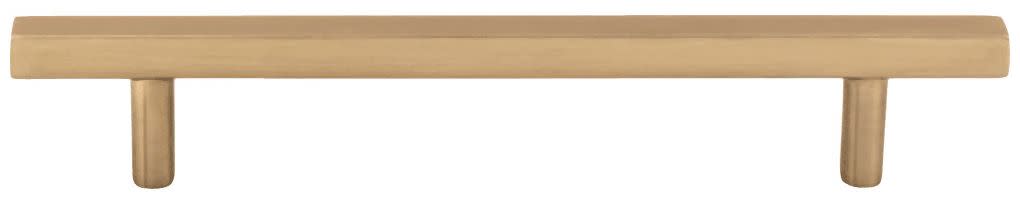 Photos - Furniture Hardware Jeffrey Alexander 845-128 Dominique 5-1/16"  Center to Center Square Bar Cabinet Handle / Drawer Pull Satin Bronze C(128 mm)