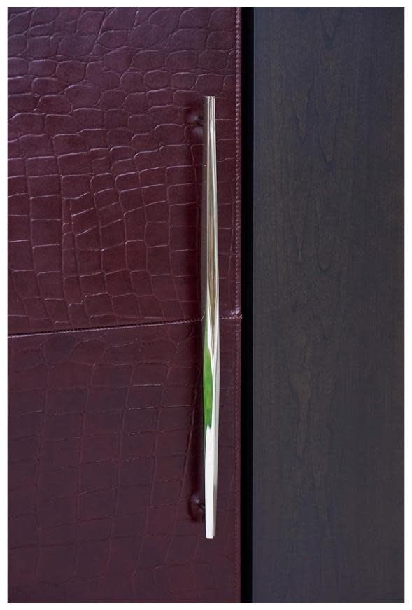 Photos - Fridges Accessory JennAir CROC24L 24 Inch Wide Leather Door Panel for Column Refrigerators Croc Refrigeration Appliance Accessories and Parts