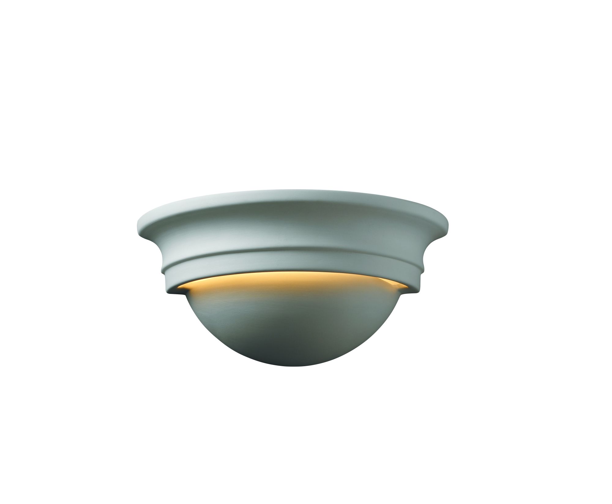 Photos - Chandelier / Lamp Justice Design Group CER-1015 Ambiance 5" Tall Wall Sconce Bisque Indoor Lighting Wall Sconces Wall Washers CER-1015-BIS