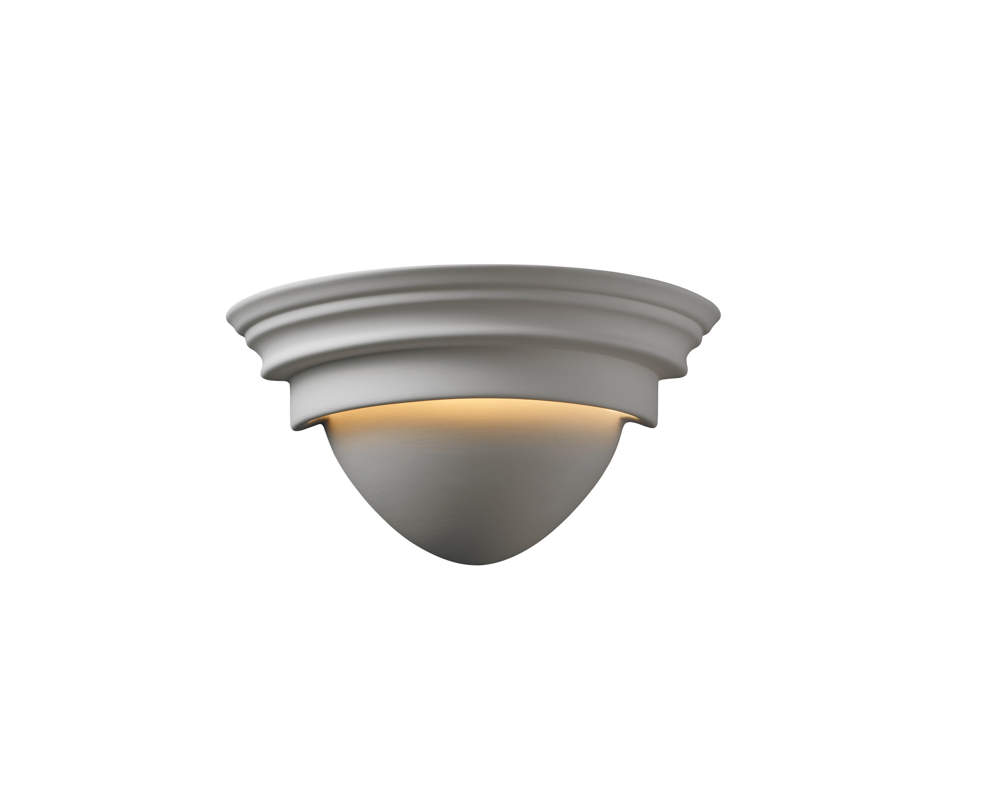 Photos - Chandelier / Lamp Wide Justice Design Group CER-1005 10.75"  Classic Single Light Damp Location Rated Wall Washer from the Ceramic Collection B 
