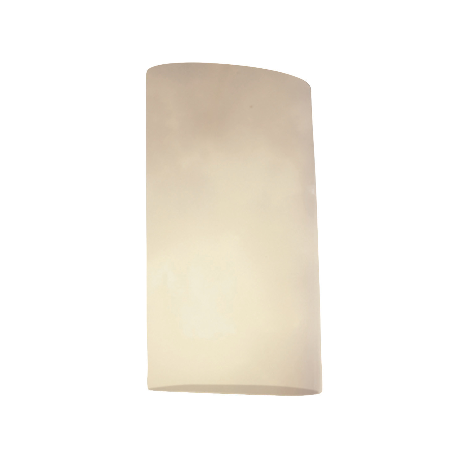 Justice Design Group CLD-8859 ADA Large Cylinder Wall Sconce from the Clouds Collection Indoor Lighting Wall Sconces Wall Sconces