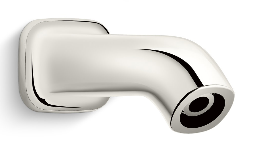 Photos - Shower Riser Rail & Head Holder NICKEL Kallista P24762-00 Per Se Shower Arm  Silver Bath and Shower Accessories Shower Components Shower Arms P24762-00-AD 