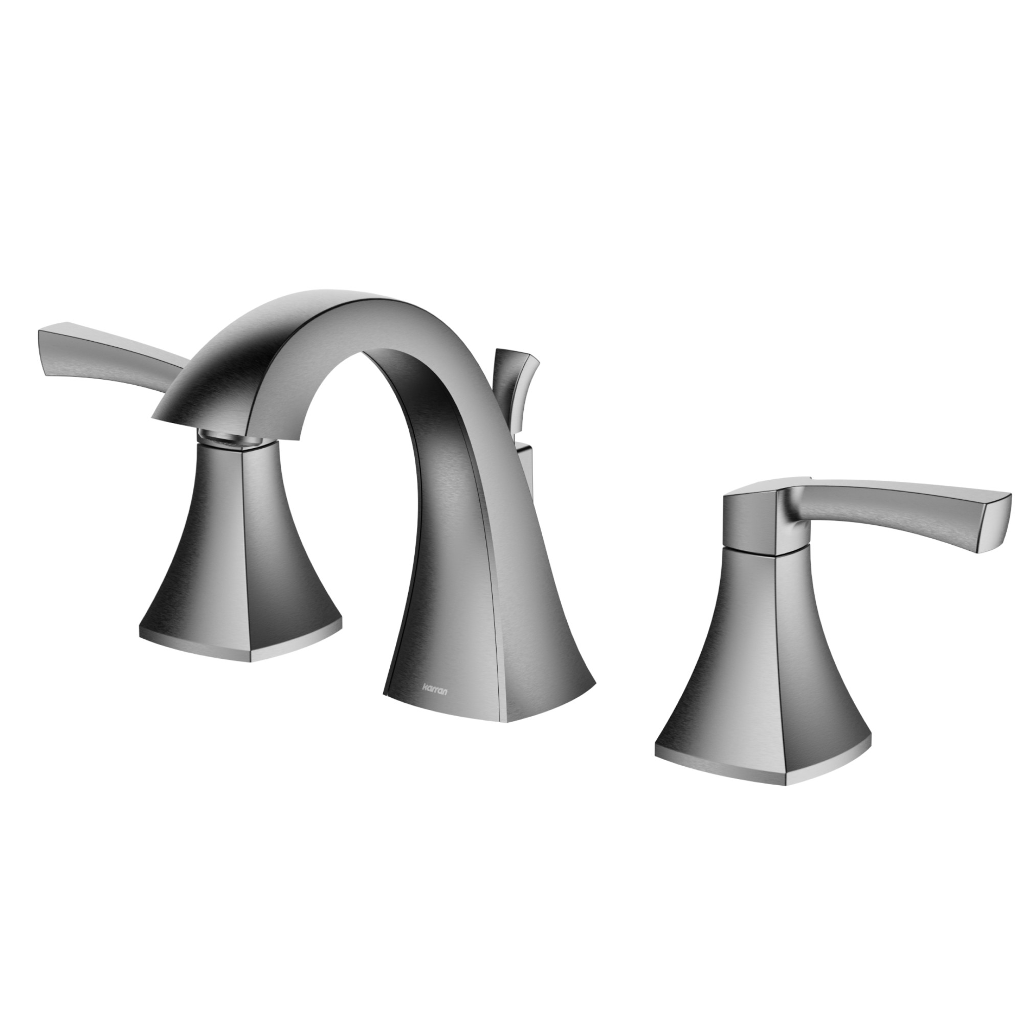 Photos - Tap Steel Karran USA KBF524 Randburg 1.2 GPM Widespread Bathroom Faucet with Pop-Up Drain Assembly Stainless  Faucet Bathroom Sin 