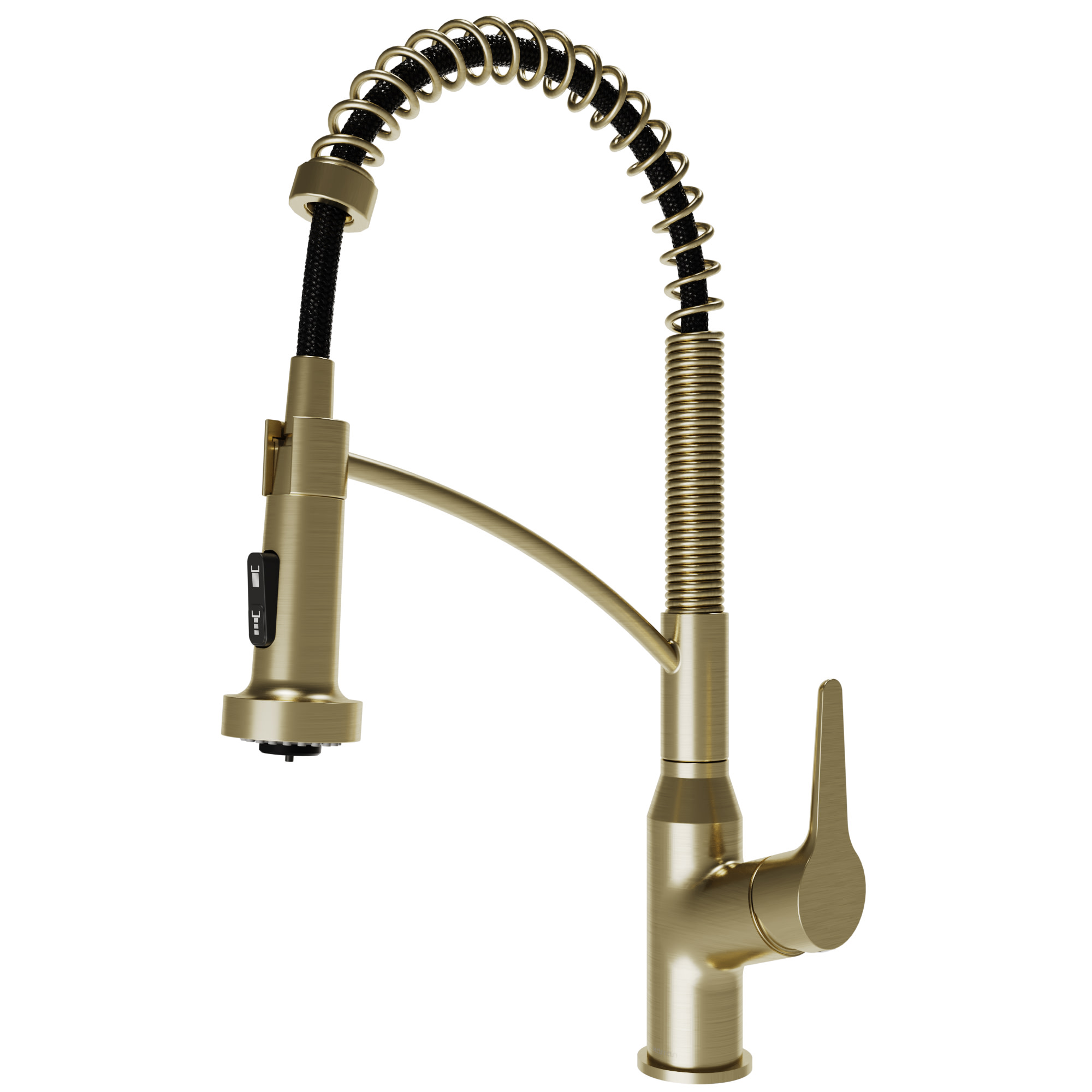 Photos - Tap Karran USA KKF210 Scottsdale 1.8 GPM 18-5/8" Single Hole Kitchen Faucet Spot-Free Brushed Gold Faucet Kitchen Single Handle
