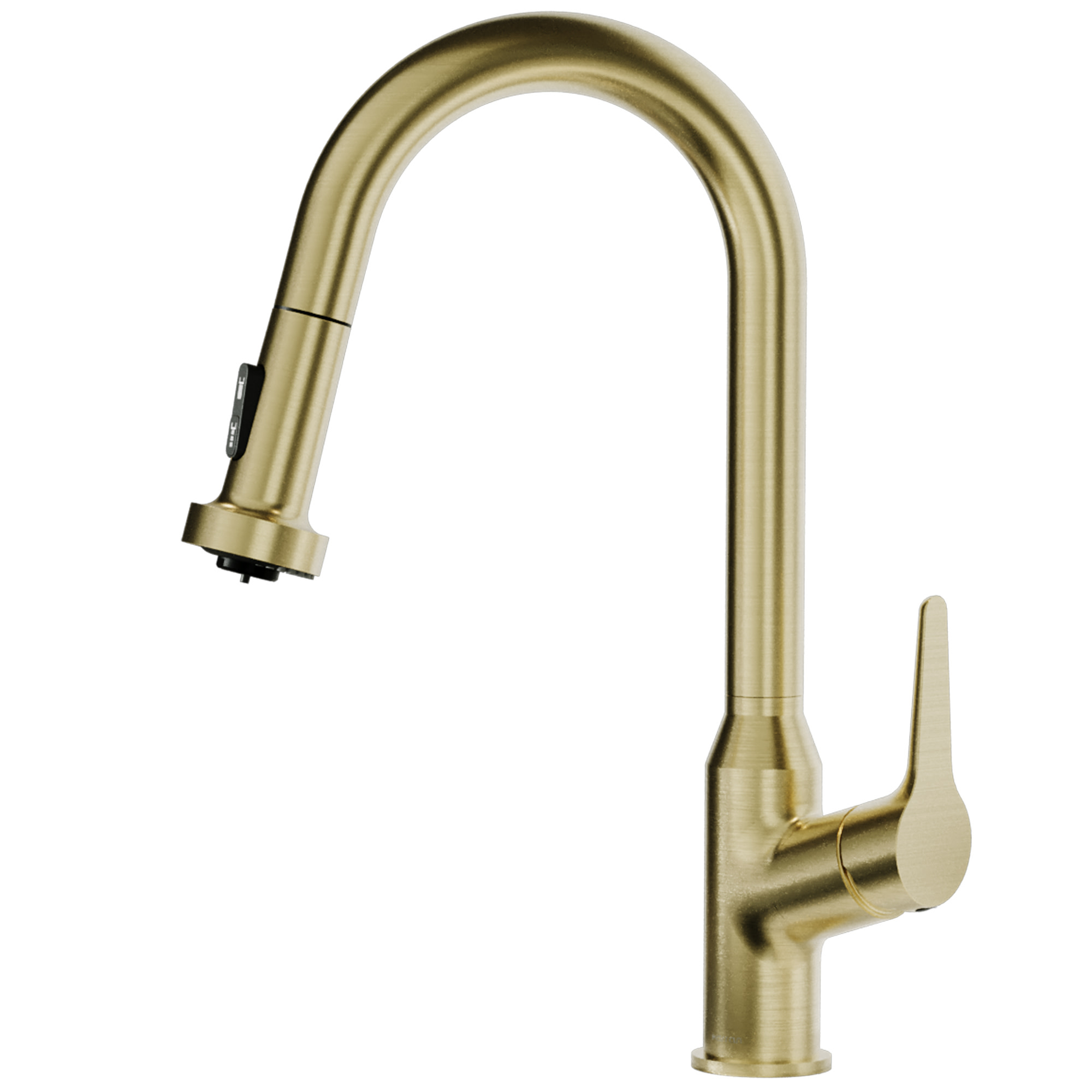 Photos - Tap Karran USA KKF250 Scottsdale 1.8 GPM 16-1/8" Single Hole Kitchen Faucet Spot-Free Brushed Gold Faucet Kitchen Single Handle