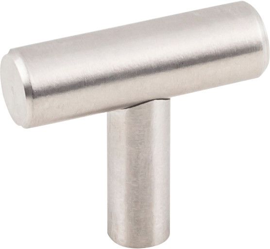 Photos - Furniture Hardware Steel KasaWare K394-4 Hollow Stainless  Pack of (4) - 1-9/16" T Bar Cabinet Knobs Stainless  Cabinet Hardware Knobs Bar 