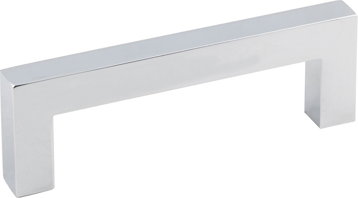 Photos - Furniture Hardware Clean KasaWare K7063-2  Square Pack of (2) - 3" Center to Center Bold Cabinet Handles / Drawer Pulls Polished Chrome Cabinet 