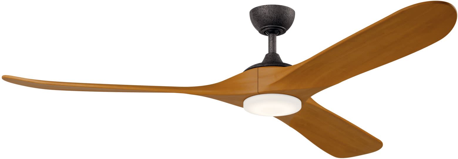 Photos - Fan Kichler 310570 Mylo 70" 3 Blade Indoor / Outdoor Ceiling  Anvil Iron s Ceiling s Indoor Ceiling s 310570AVI 