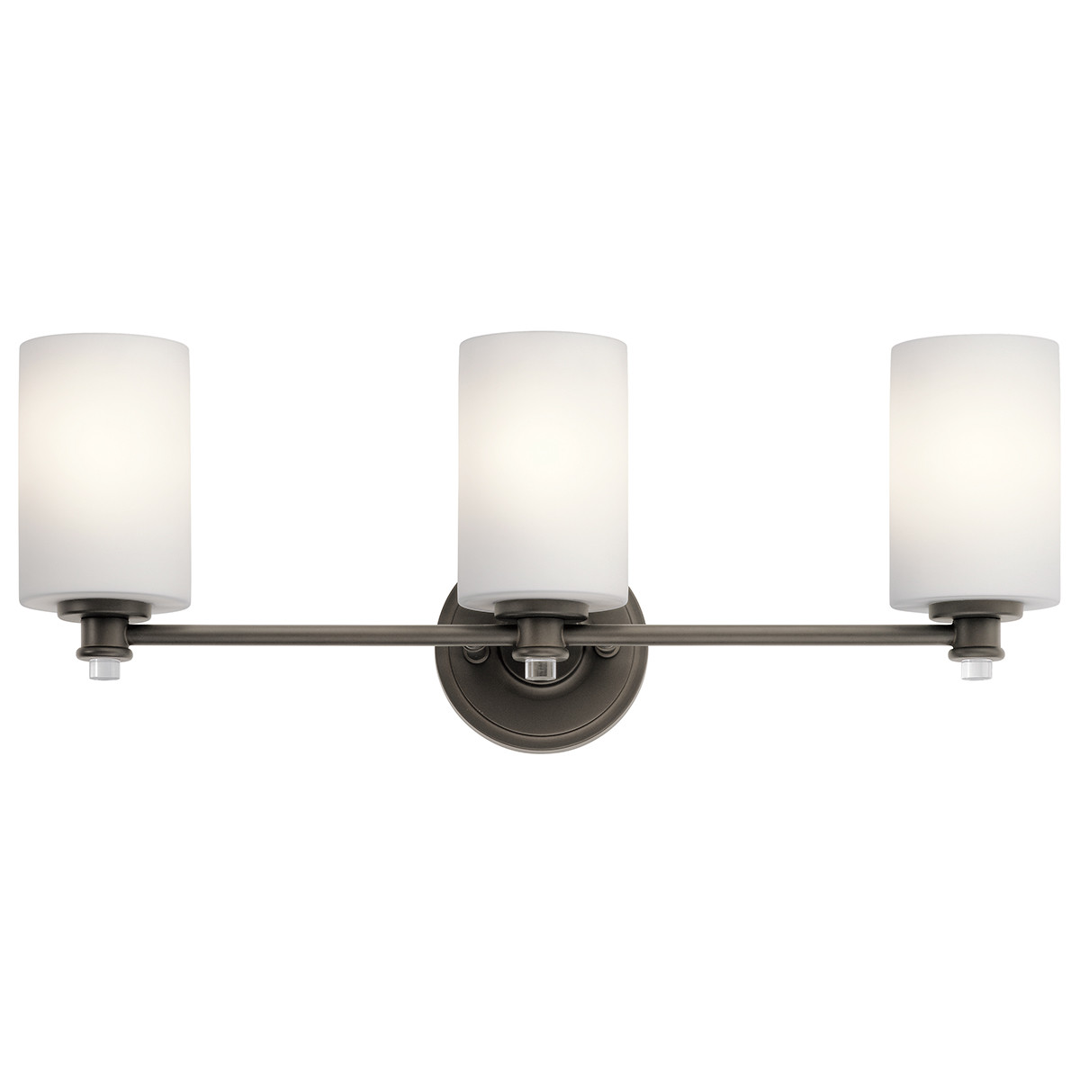 Photos - Chandelier / Lamp Kichler 45923 Joelson 24" Wide 3 Light Bathroom Vanity Light Olde Bronze Indoor Lighting Bathroom Fixtures Vanity Light 4592