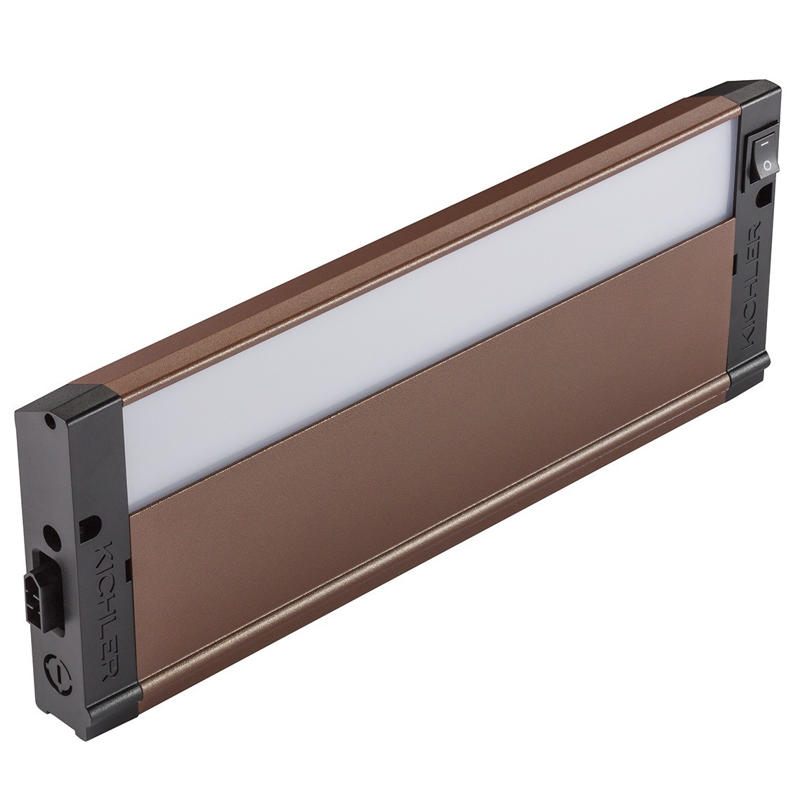 Photos - Chandelier / Lamp Kichler 4U30K12 4U Series 12" LED Under Cabinet Light - 3000K Textured Bronze Indoor Lighting Under Cabinet Light Bars 4U30K