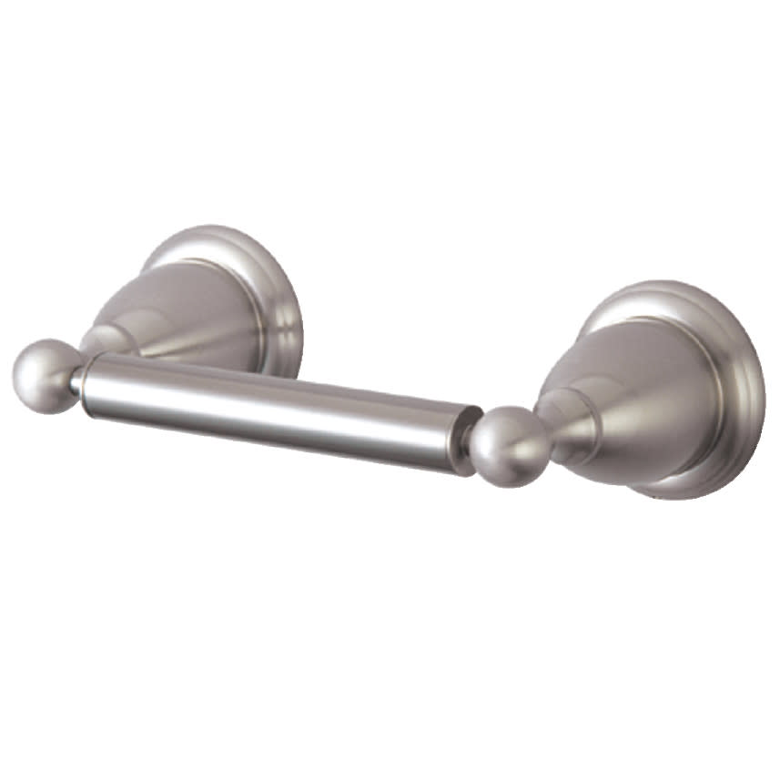 Photos - Toilet Paper Holder Kingston Brass BA1758 Heritage Wall Mounted Spring Bar  Brushed Nickel Bathroom Hardware and Accessories 