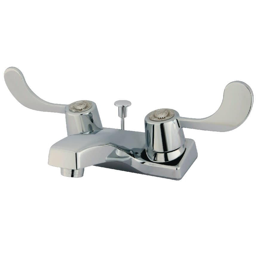 Photos - Tap Kingston Brass GKB19 Americana 1.2 GPM Centerset Bathroom Faucet with Pop-Up Drain Assembly Polished Chrome Faucet Bathroom 