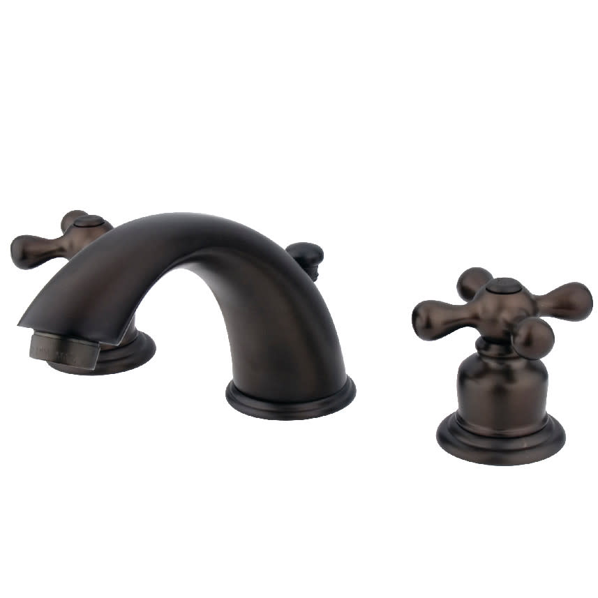Photos - Tap Kingston Brass GKB97.X Victorian 1.2 GPM Widespread Bathroom Faucet with Pop-Up Drain Assembly Oil Rubbed Bronze Faucet Bath