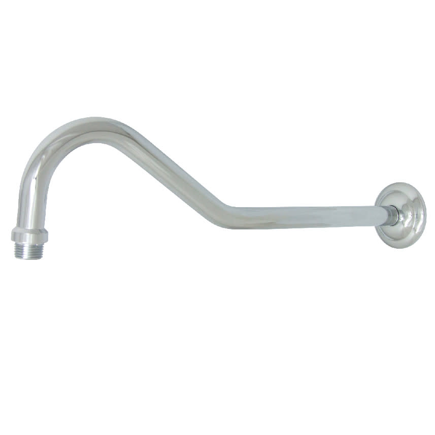 Photos - Shower Riser Rail & Head Holder Kingston Brass K117C Restoration 17" Shower Arm Polished Chrome Bath and Shower Accessories Shower Components Shower Arms K1