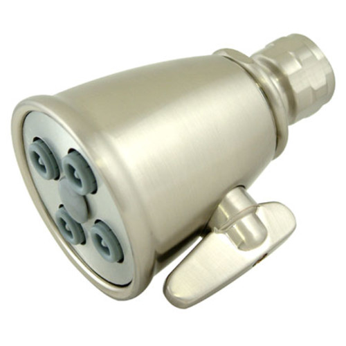Photos - Shower System Kingston Brass K137A Victorian 1.8 GPM Multi Function Shower Head Brushed Nickel Showers Shower Heads Multi Function K137A8