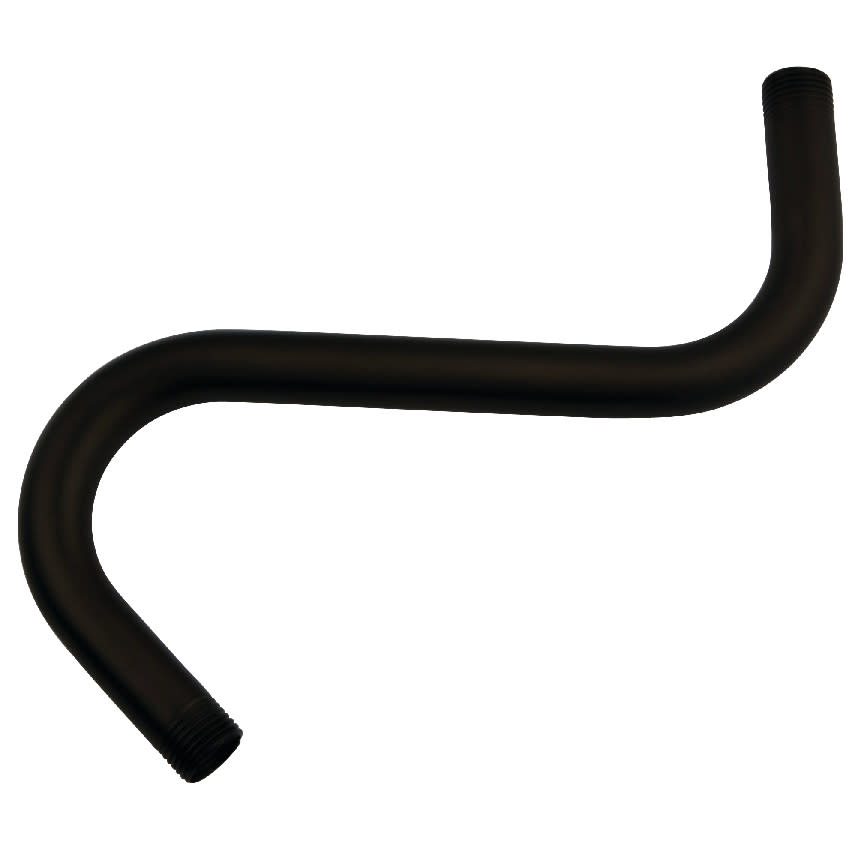 Photos - Shower Riser Rail & Head Holder Kingston Brass K152A Trimscape 8" S-Shape Shower Arm Oil Rubbed Bronze Bath and Shower Accessories Shower Components Shower
