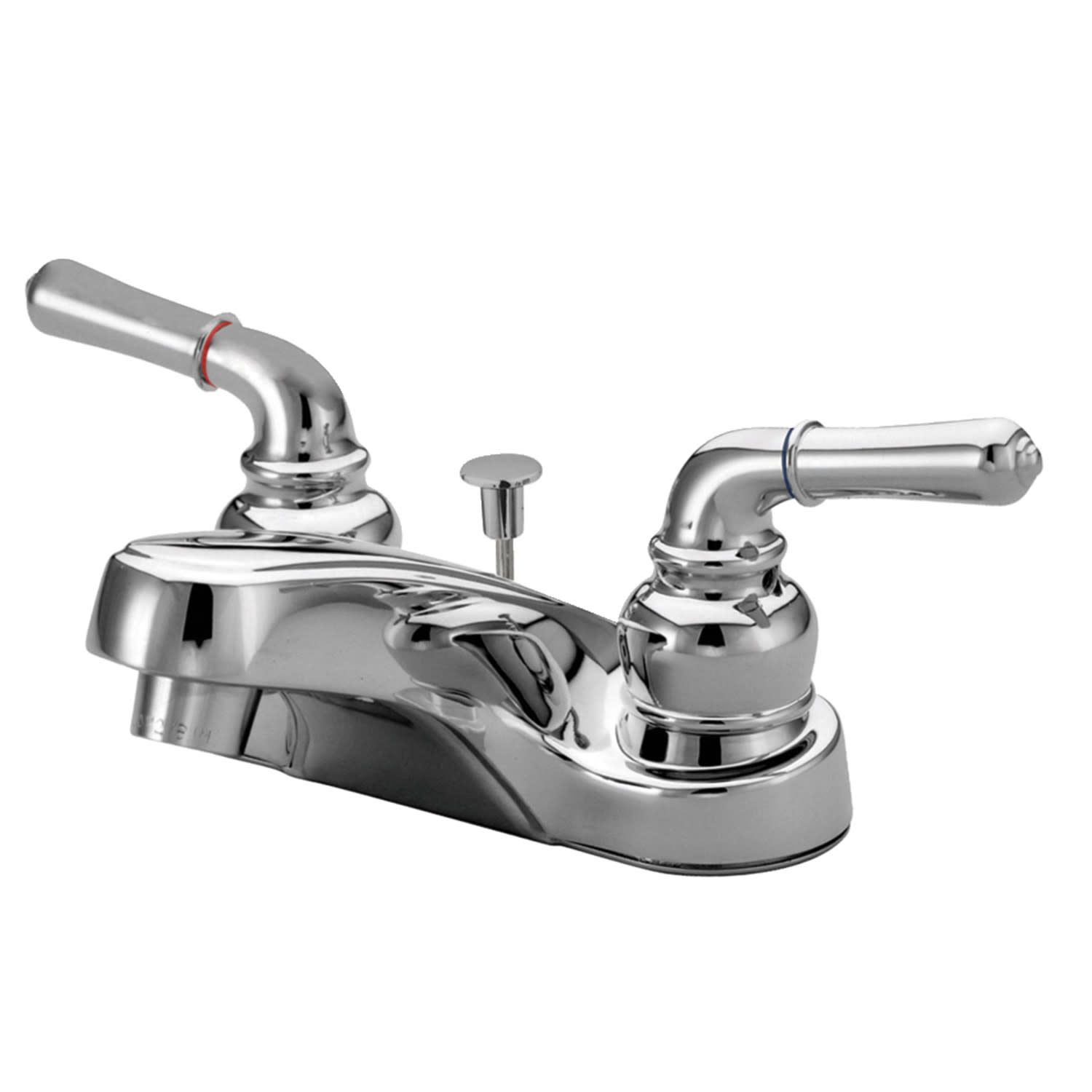 Photos - Tap Kingston Brass KB25 Magellan 1.2 GPM Centerset Bathroom Faucet with Pop-Up Drain Assembly Polished Chrome Faucet Bathroom Si 