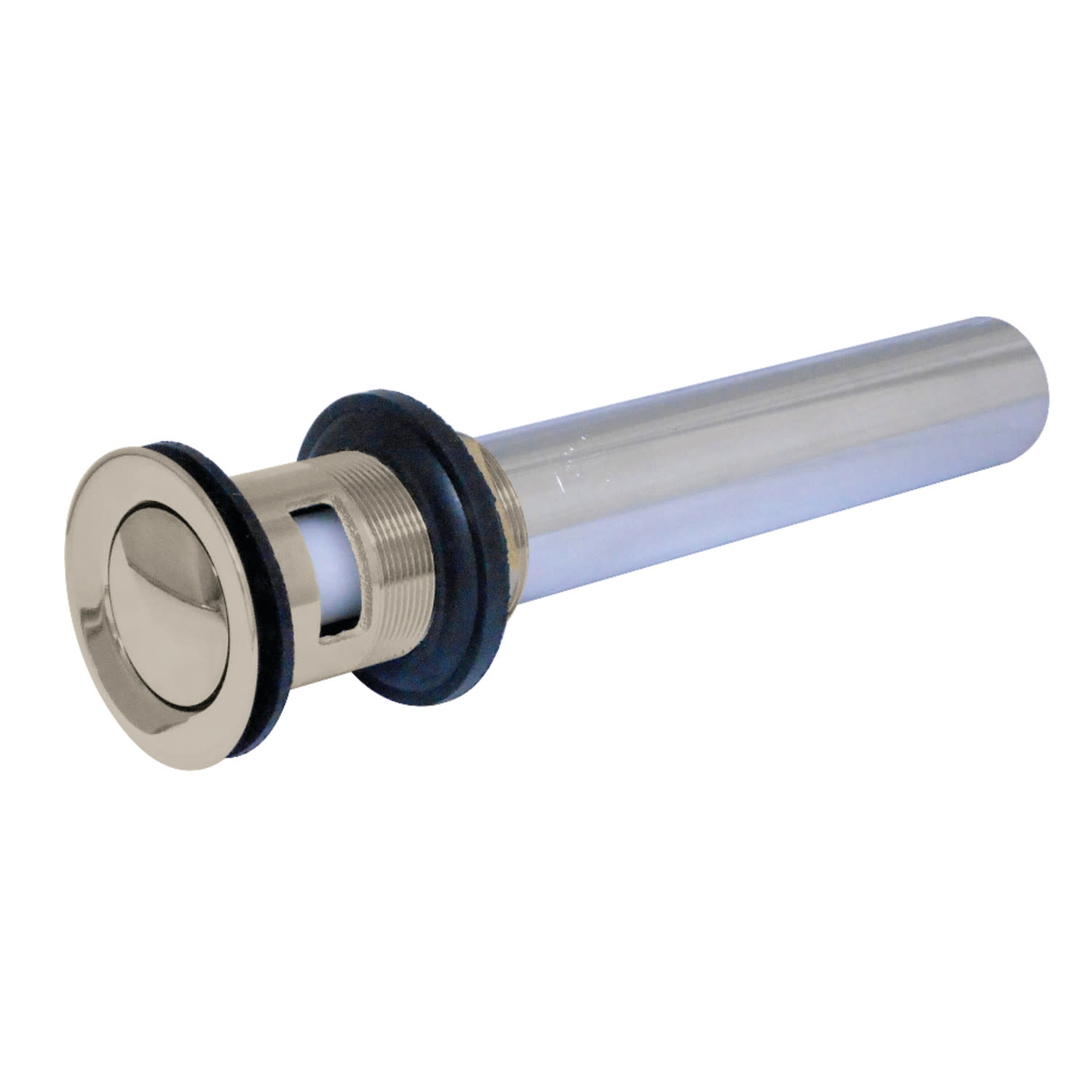 Photos - Pipe Trap Kingston Brass KB810 Trimscape 1-1/4" Pop-Up Drain Assembly Polished Nickel Sink Accessories and Parts Bathroom Sink Parts D 