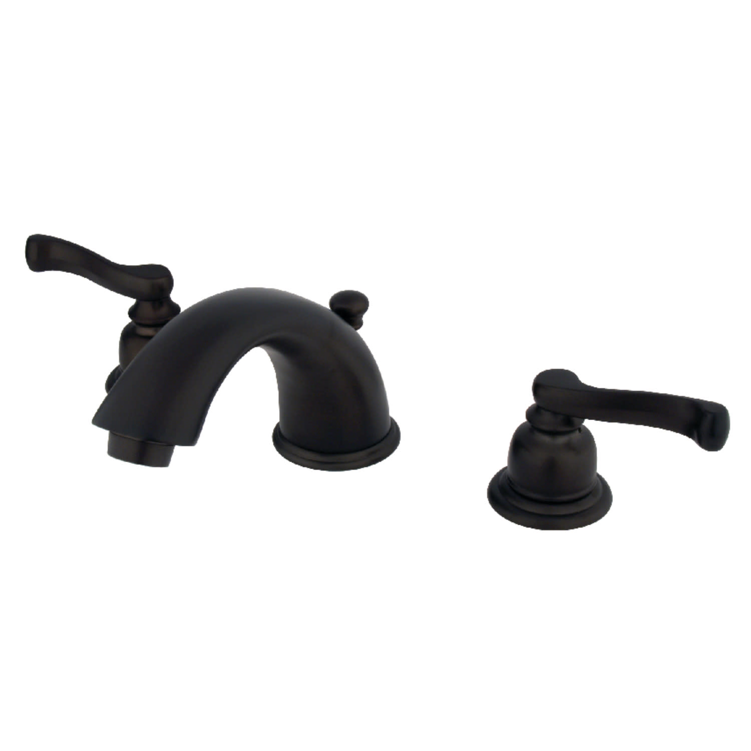 Photos - Tap Kingston Brass KB96.FL Magellan 1.2 GPM Widespread Bathroom Faucet with Pop-Up Drain Assembly Oil Rubbed Bronze Faucet Bathr 
