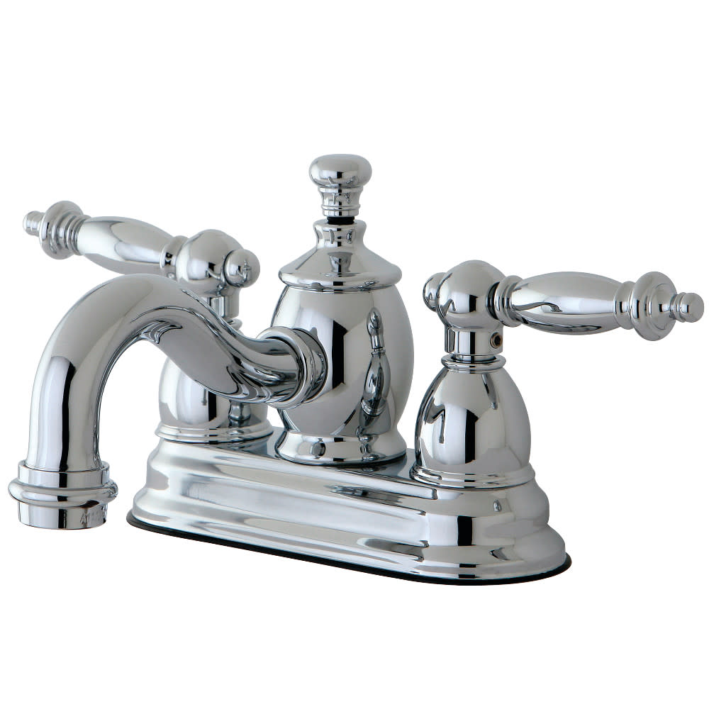 Photos - Tap Kingston Brass KS710.TL Templeton 1.2 GPM Centerset Bathroom Faucet with Pop-Up Drain Assembly Polished Chrome Faucet Bathro 