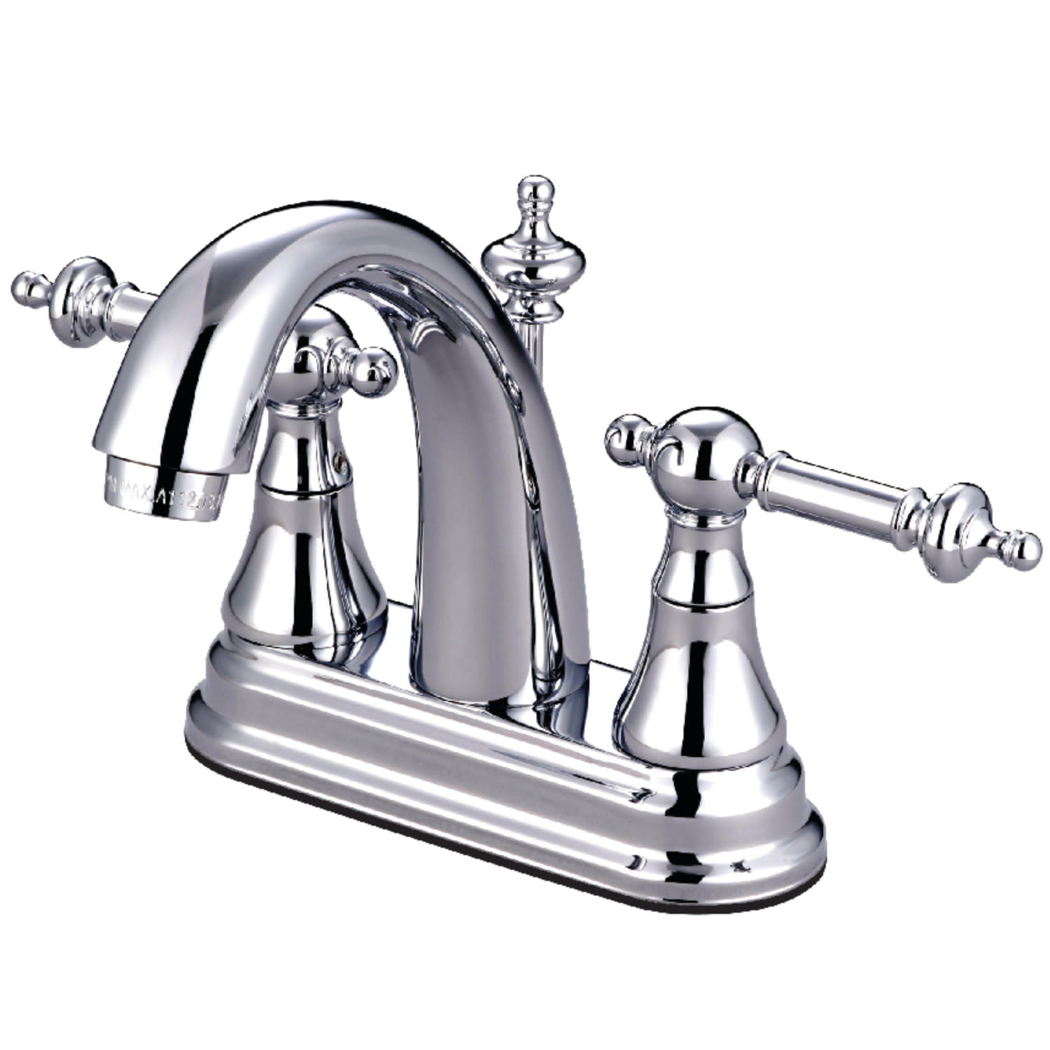 Photos - Tap Kingston Brass KS761.TL Templeton 1.2 GPM Centerset Bathroom Faucet with Pop-Up Drain Assembly Polished Chrome Faucet Bathro 