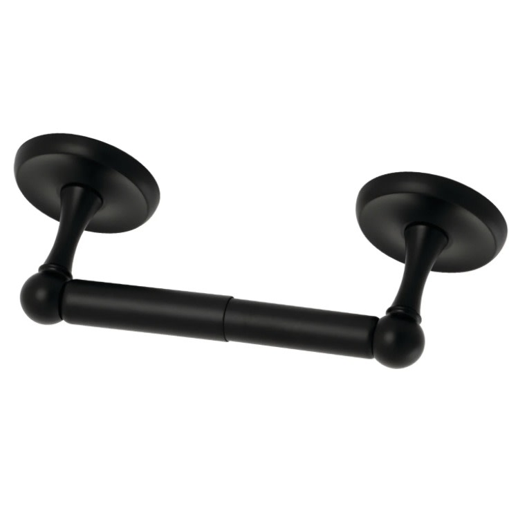 Photos - Toilet Paper Holder Kingston Brass BA318 Classic Wall Mounted Spring Bar  Matte Black Bathroom Hardware and Accessories Bathr 