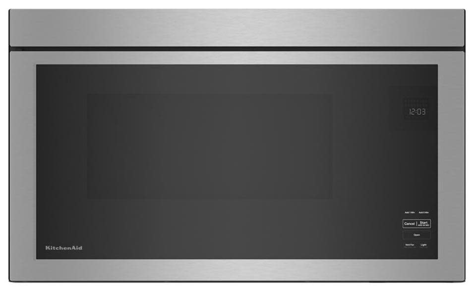 Photos - Microwave KitchenAid KMMF330P 30 Inch Wide 1.10 Cu. Ft. 1000 Watt Flush Built-In  with 400 CFM Blower and Turntable-Free Desi 