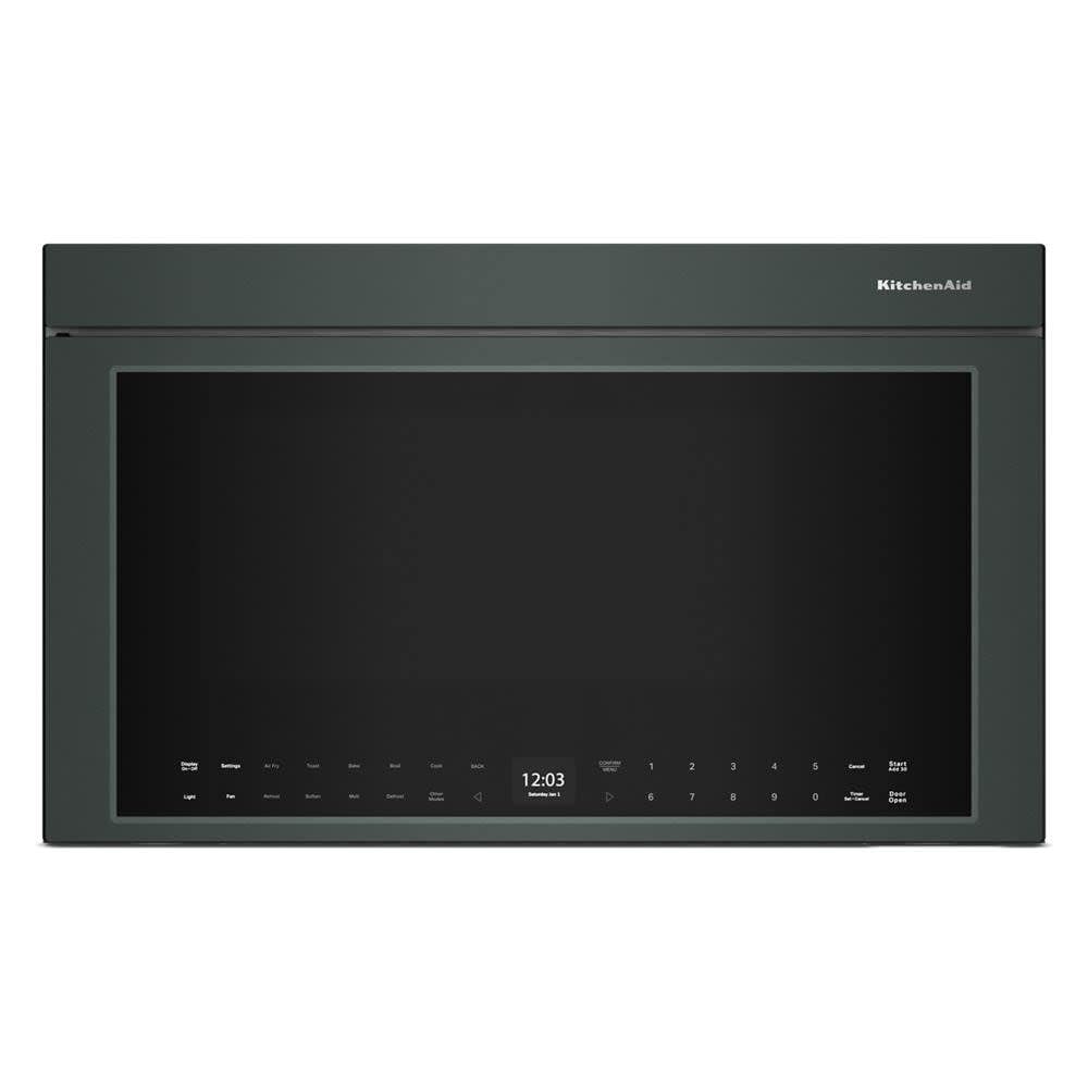 Photos - Microwave KitchenAid KMMF530PJP 30 Inch Wide 1.1 Cu. Ft. 950 Watts Over the Range with Air Fry and Bake Mode Juniper Cooking