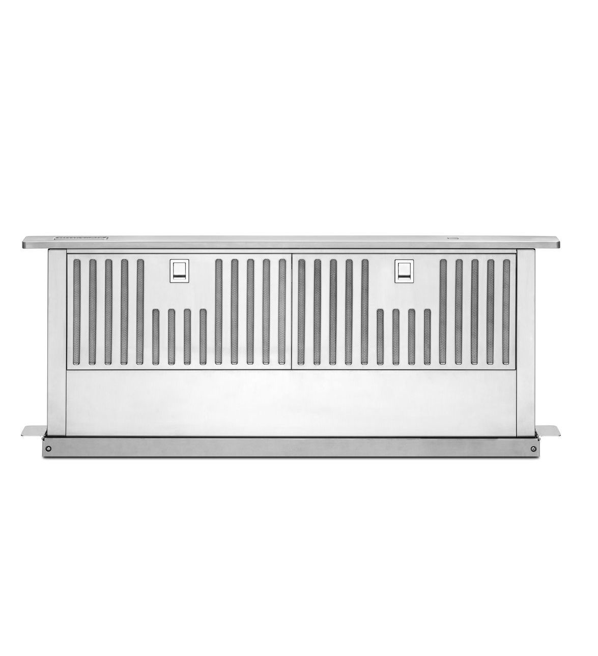 Photos - Cooker Hood KitchenAid 600 CFM 36" Wide Downdraft Range Hood w/ Built in Blower & Slide Controls - KXD4636YSS KXD4636YSS