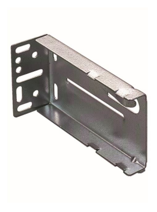 Knape and Vogt 8402BBL Face Frame Adjustable Rear Mounting Bracket for Series 8400/8405/8407/8414 Drawer Slides - Pair Steel Hardware Accessories and