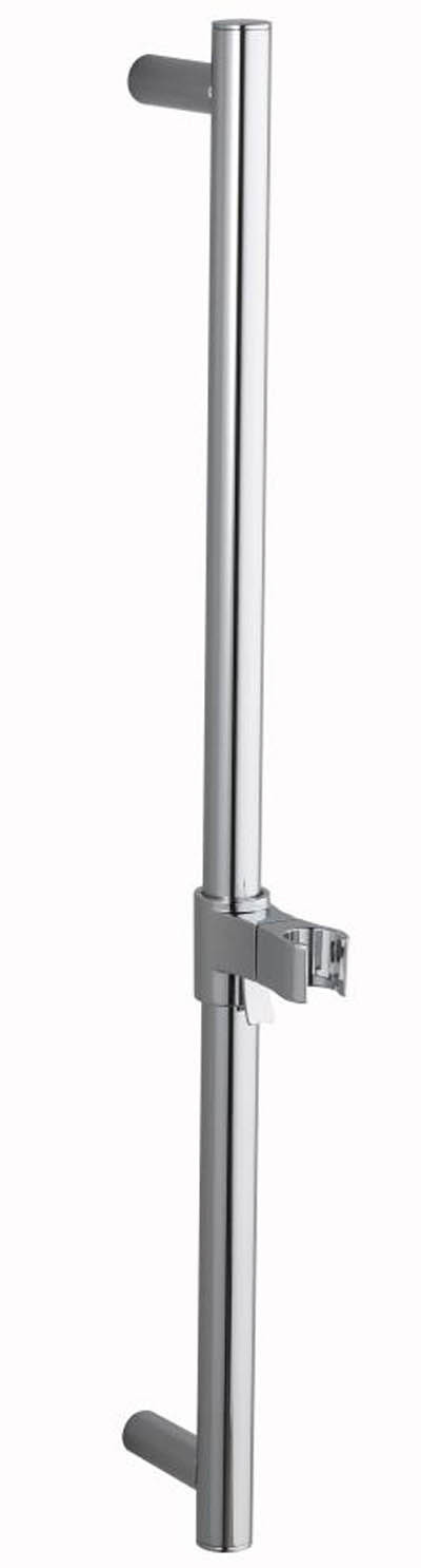 Kohler K-9069 Traditional 24 Inch Shower Slidebar Polished Chrome Bath and Shower Accessories Shower Components Slide Bars