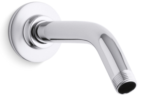 Photos - Shower Riser Rail & Head Holder Kohler K-7397 MasterShower 7-1/2" Wall Mounted Shower Arm and Flange Polished Chrome Bath and Shower Accessories Shower Comp