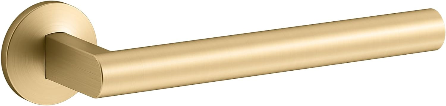 Photos - Towel Holder Kohler K-78377 Components 10" Towel Bar Vibrant Brushed Moderne Brass Bathroom Hardware and Accessories Bathroom Hardware To 