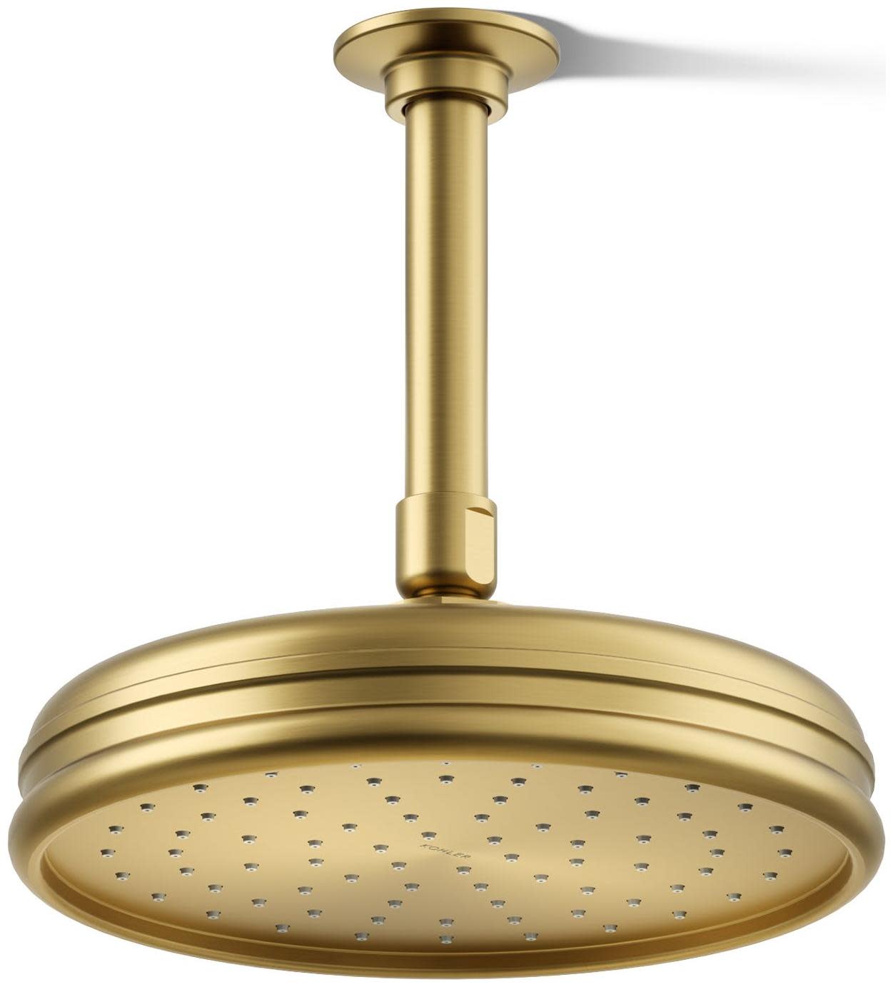 Photos - Shower System Kohler K-13692 Traditional Round 8" Single Function 2.5 GPM Rainhead with MasterClean Sprayface and Katalyst Air-Induction T 