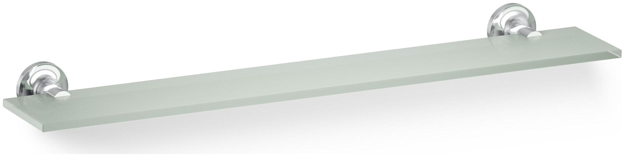 Photos - Bathroom Shelf Kohler K-14440 Purist 22-1/2" Brass and Tempered Glass Polished Chrome Bathroom Storage Glass