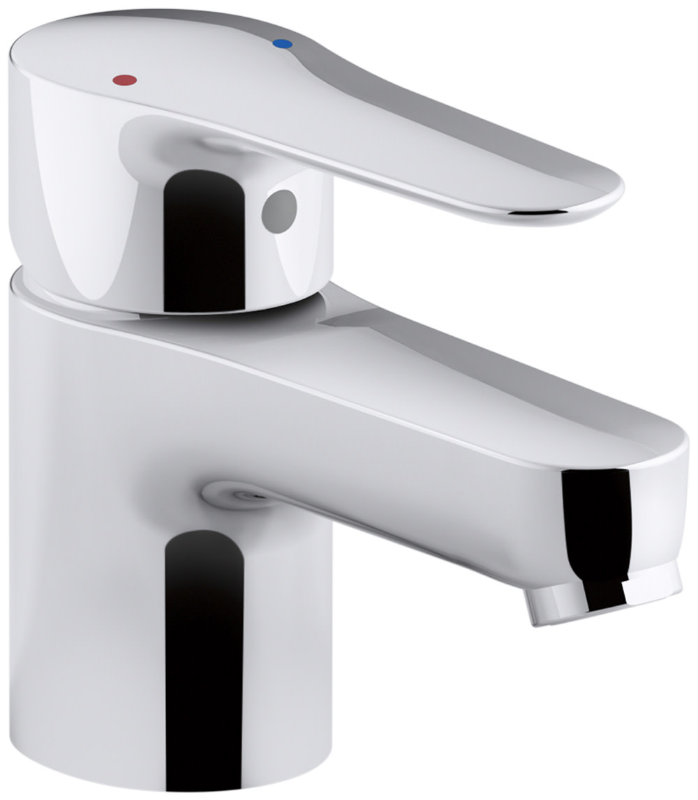 Photos - Tap Kohler K-16027-4 July Single Hole Bathroom Faucet with WaterSense Technology - Free Metal Pop-Up Drain Assembly with purchas 