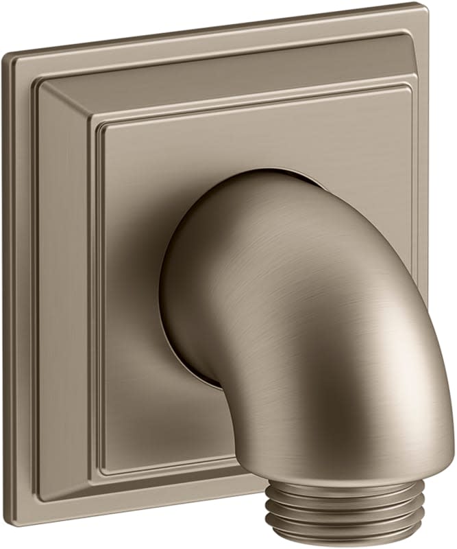 Kohler K-22171 Memoirs Water Supply Elbow Vibrant Brushed Bronze Bath and Shower Accessories Shower Components Wall Supply Elbows