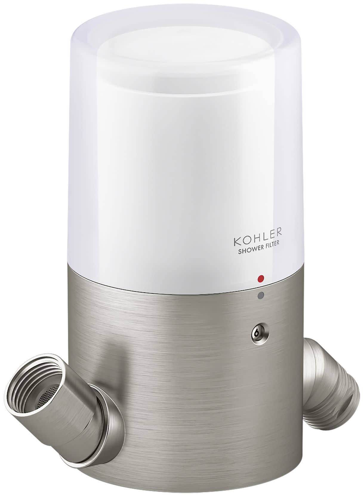 Kohler K-22321 Aquifer Shower Head Water Filter Vibrant Brushed Nickel Bath and Shower Accessories Shower Head Accessories Water Filter Cartridges