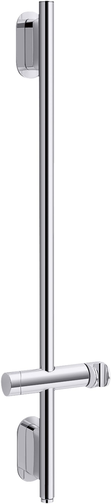 Kohler K-26314 Statement 31-1/2" Deluxe Slidebar With Integrated Water Supply Polished Chrome Bath and Shower Accessories Shower Components Slide Bars