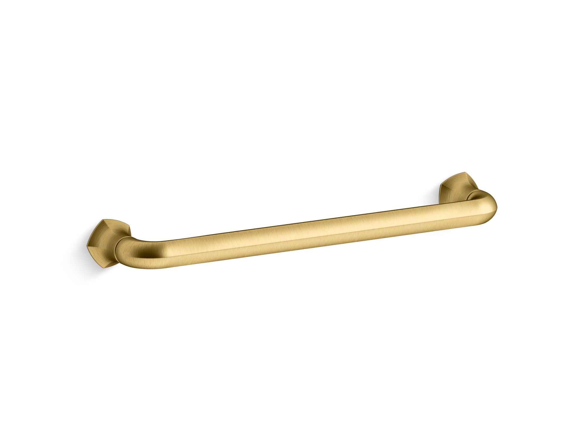 Photos - Furniture Hardware Kohler K-27086 Occasion 7 Inch Center to Center Handle Cabinet Pull Vibrant Brushed Moderne Brass Cabinet Hardware Pulls Han 