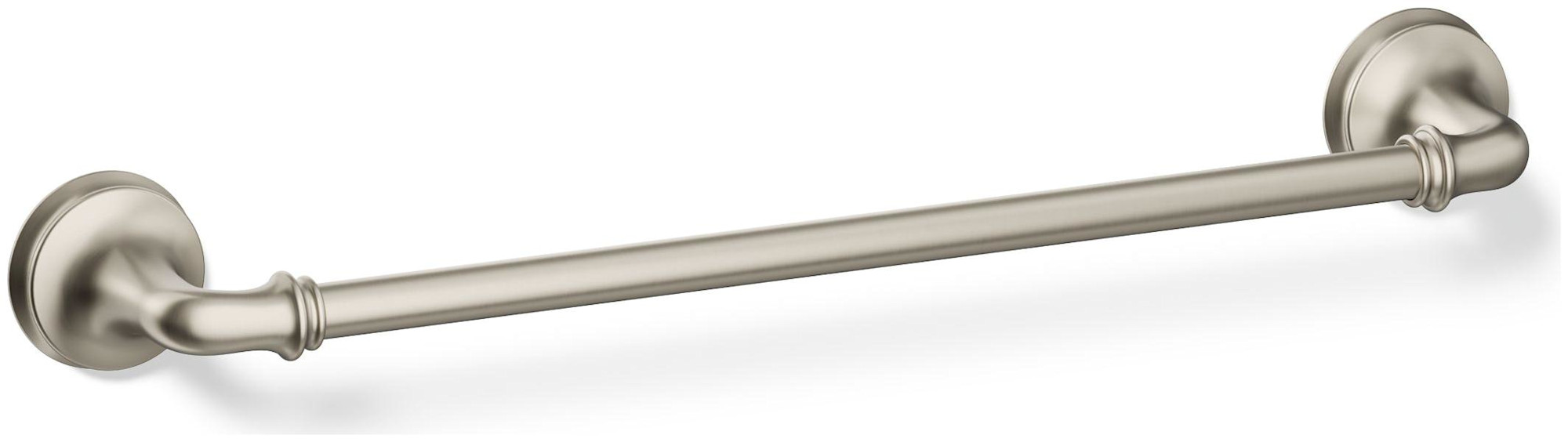 Photos - Towel Holder Kohler K-27383 Bellera 18" Towel Bar Vibrant Brushed Nickel Bathroom Hardware and Accessories Bathroom Hardware Towel Bars K 