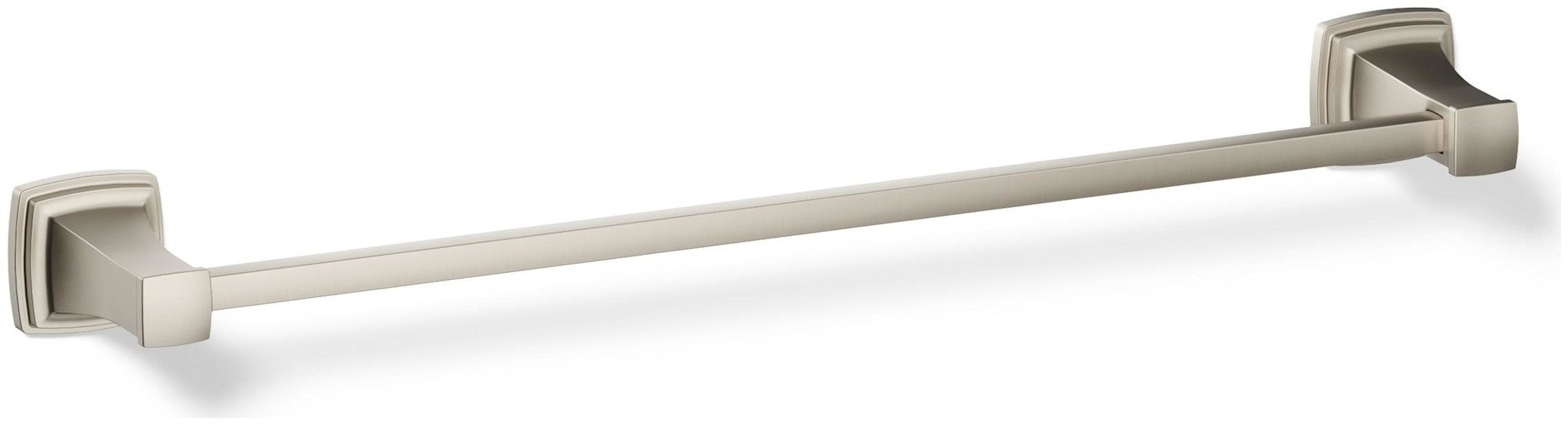 Photos - Towel Holder Kohler K-27410 Riff 24" Towel Bar Vibrant Brushed Nickel Bathroom Hardware and Accessories Bathroom Hardware Towel Bars K-27 