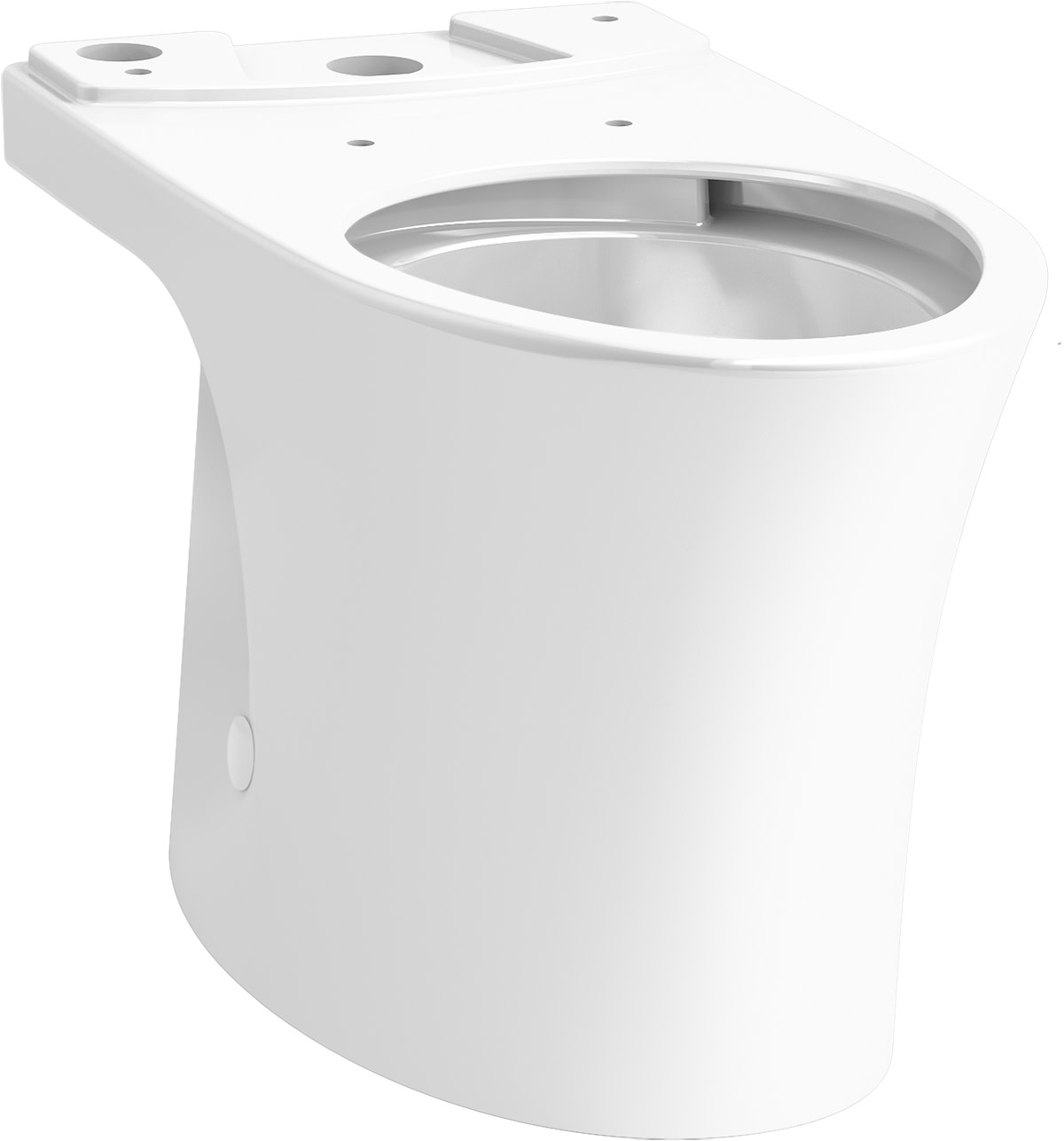 Photos - Toilet Kohler K-28121 Veil Elongated Comfort Height  Bowl Only with Revolution 360 Flushing Technology and ReadyLock Installa 