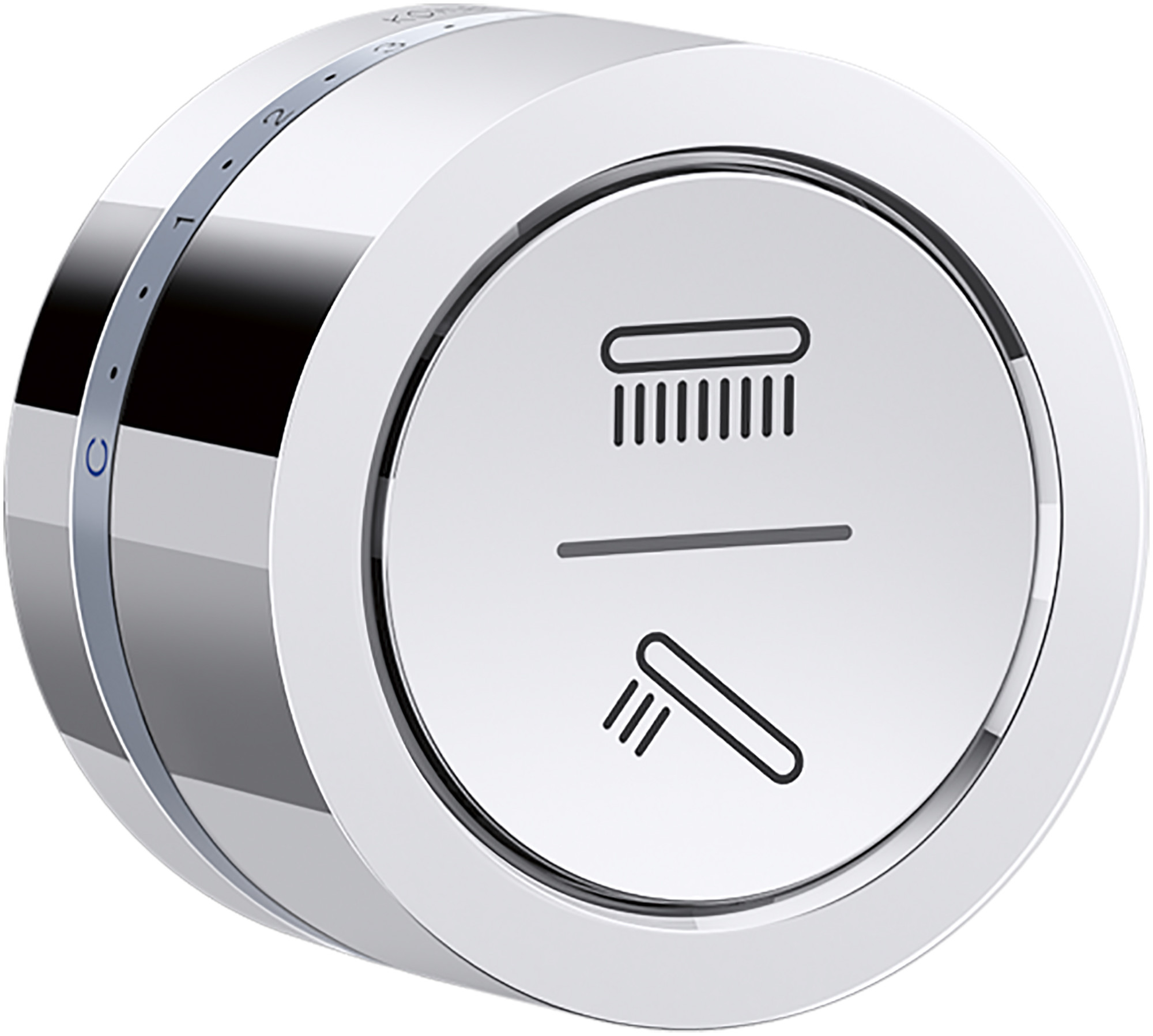 Kohler K-29202 DTV Mode 2 Function Digital Shower Controller Polished Chrome Showers Digital Shower Controls