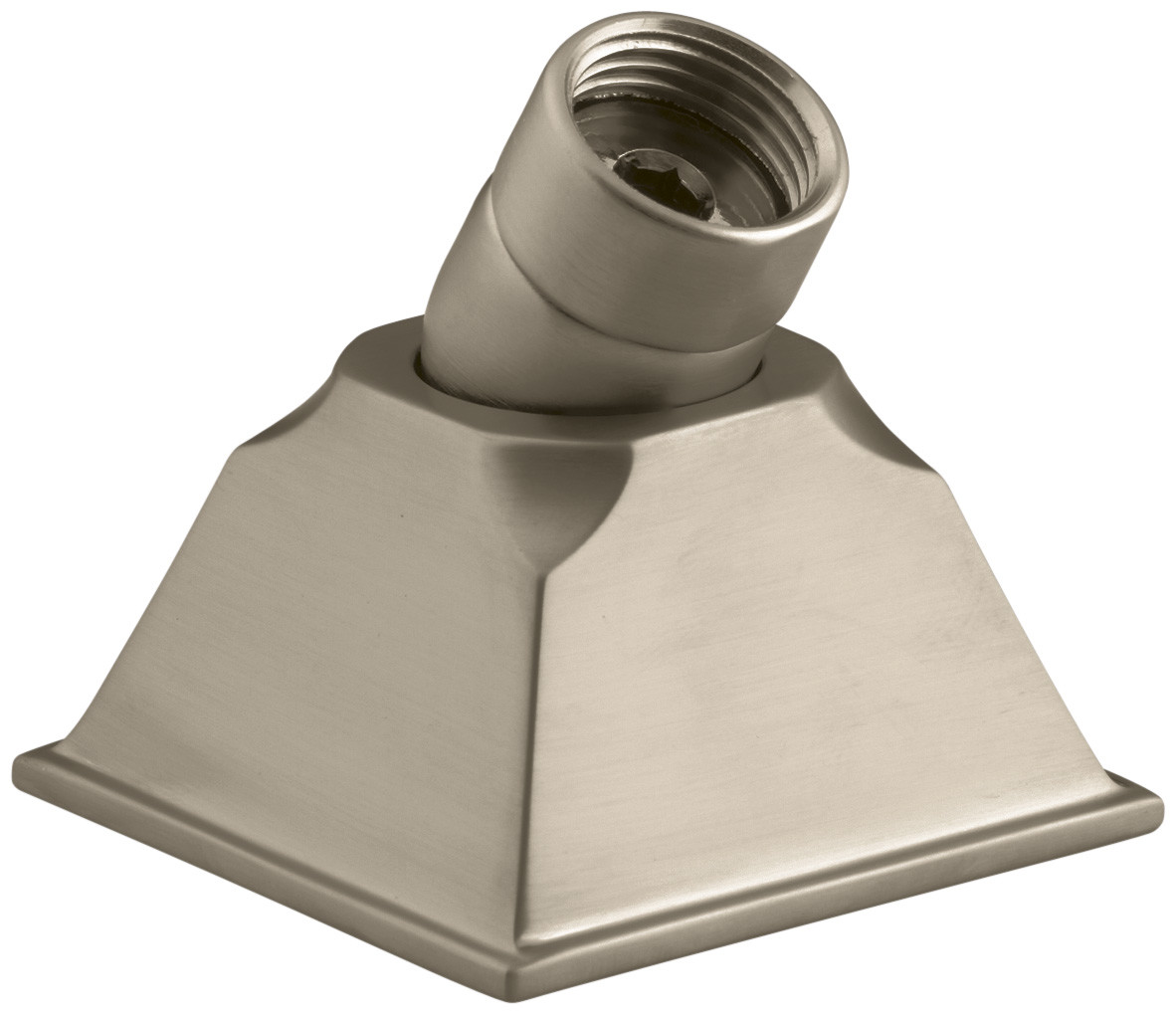 Kohler K-424 Memoirs Deck Mount Hand Shower Holder with Hoses Brushed Bronze Bath and Shower Accessories Shower Components Hand Shower Holders
