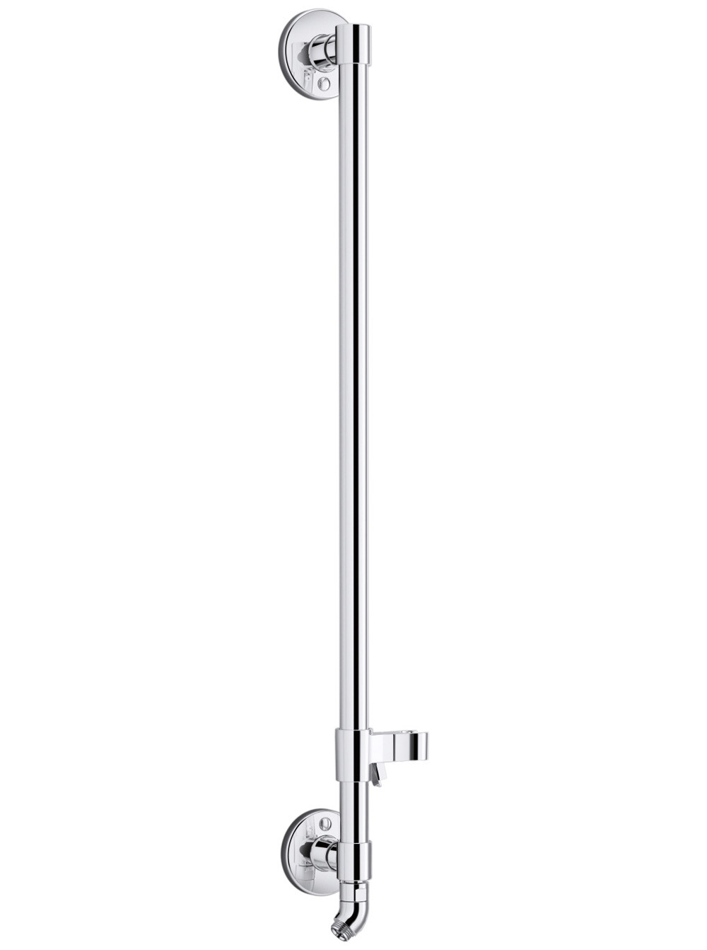 Kohler K-45903 HydroRail-H 27" Bath/Shower Column Polished Chrome Bath and Shower Accessories Shower Components Slide Bars
